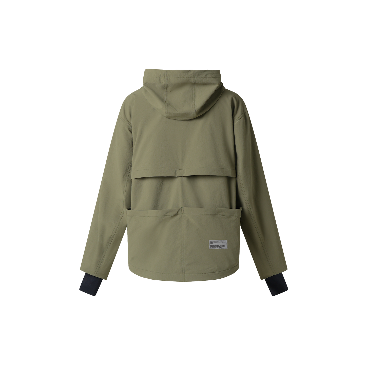 Half-zipped Hooded Jacket