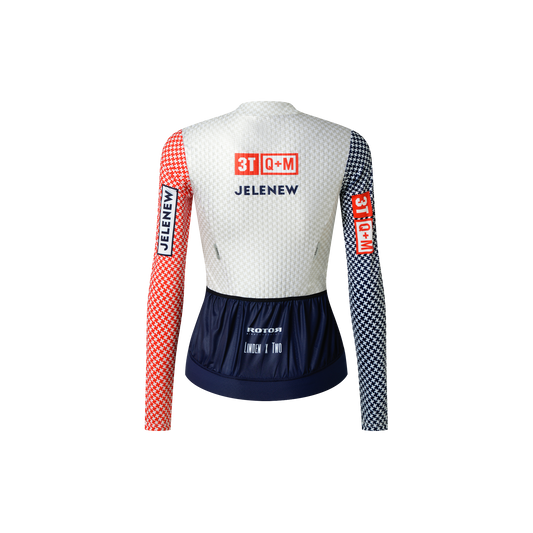 3T Q+M Allure Brushed Long Sleeve Team Jersey