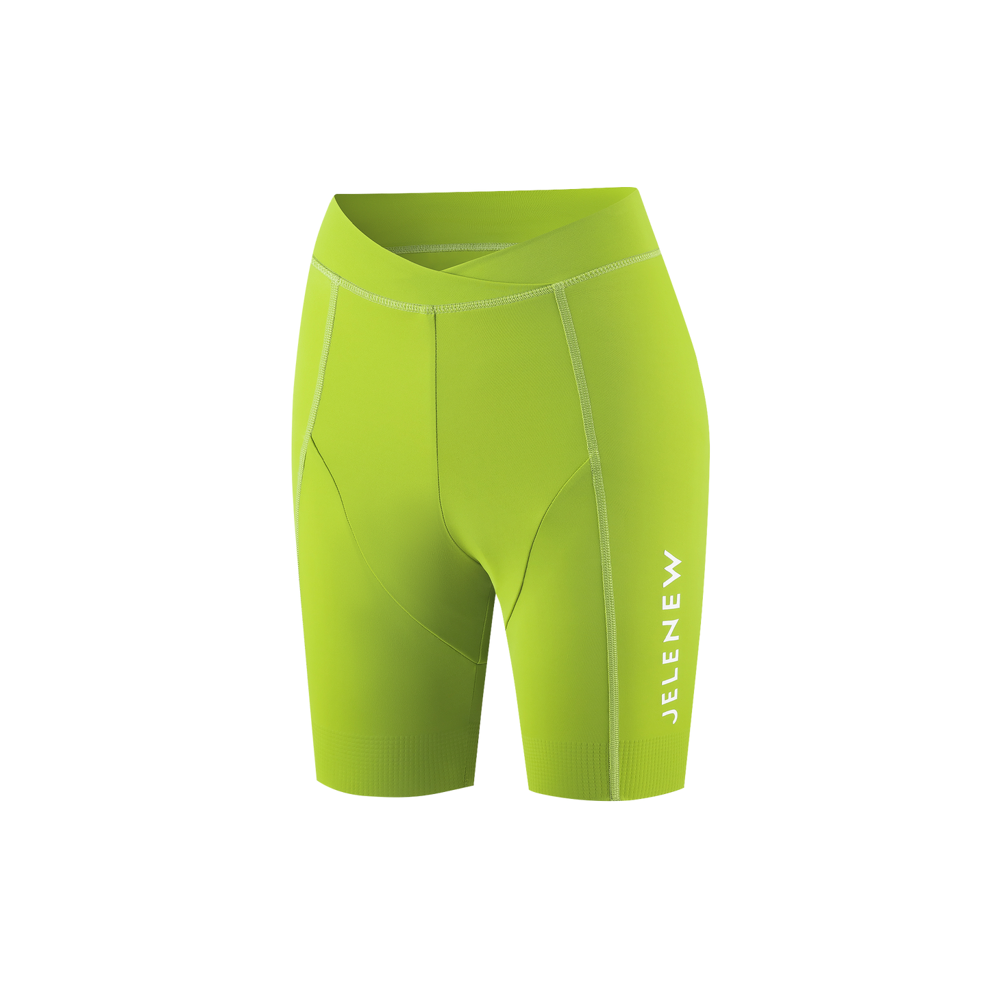 Seamless Cross Waist Cycling Shorts