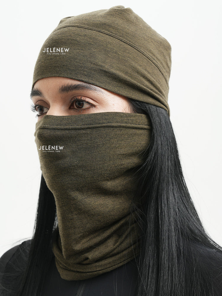 Modal Wool Blend Cycling Beanie
