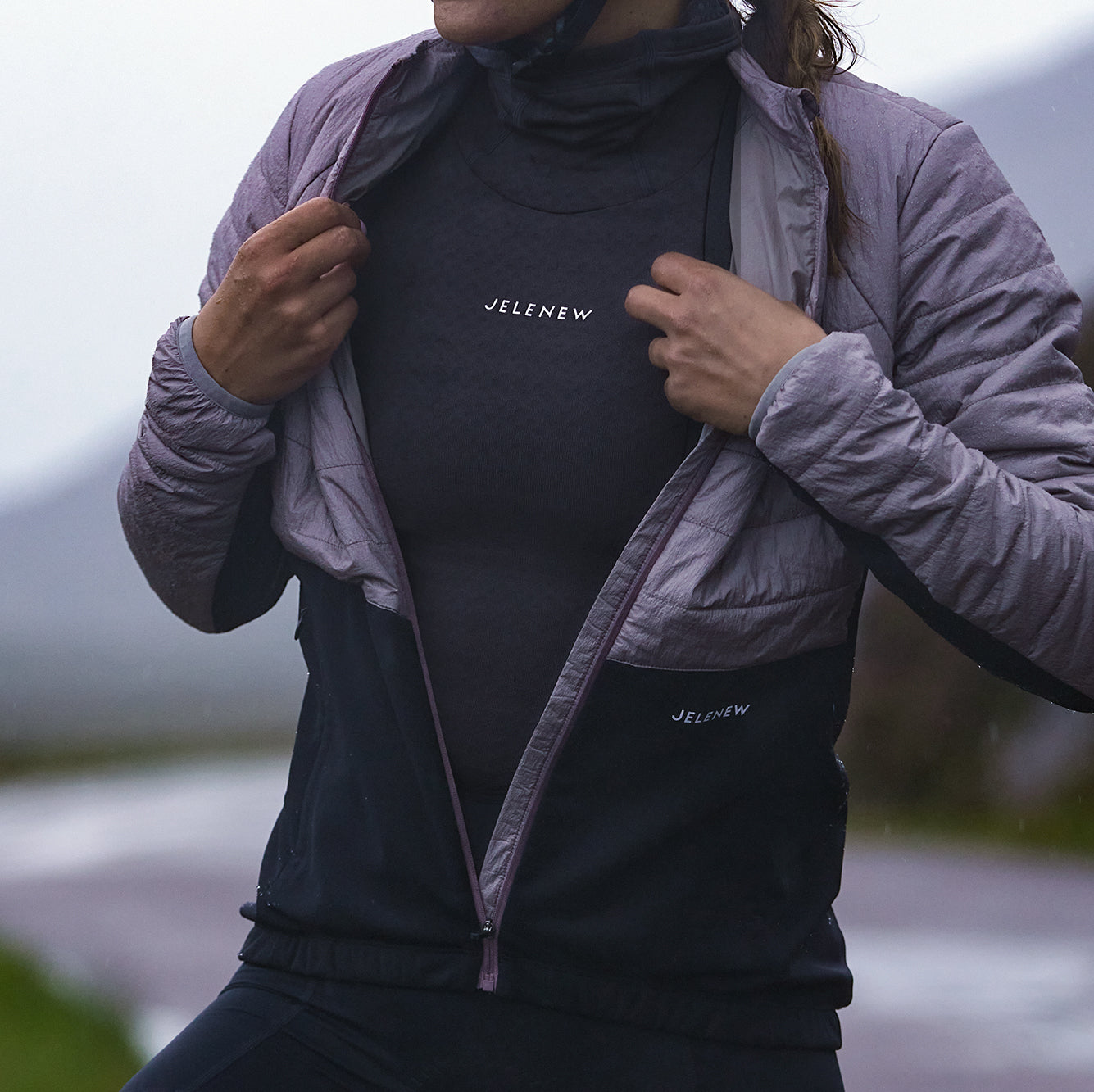 High Collar Brushed Baselayer