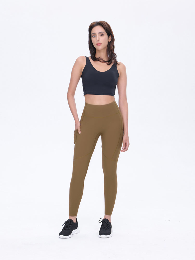 SOMAtique High-rise Leggings with Side Pockets (Unpadded)
