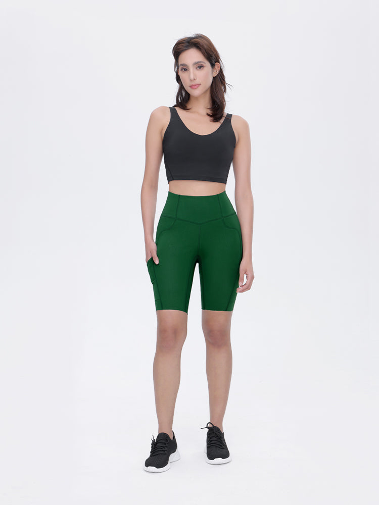 SOMAtique High-rise Shorts 8'' with Side Pockets (unpadded)