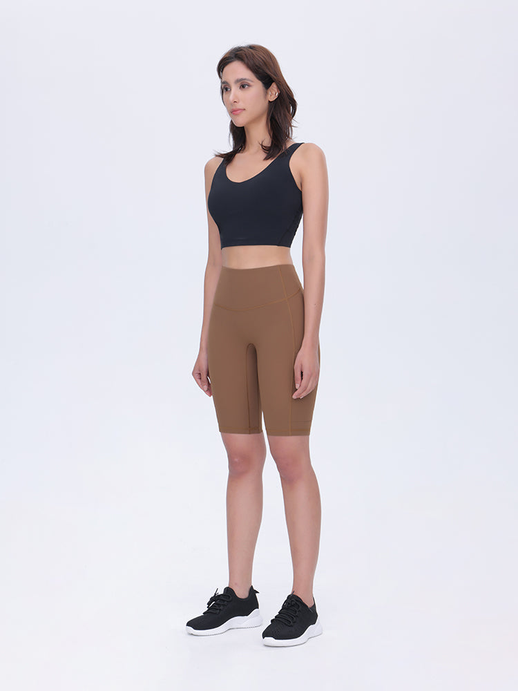 SOMAtique High-rise Shorts 8'' with Pockets (unpadded)