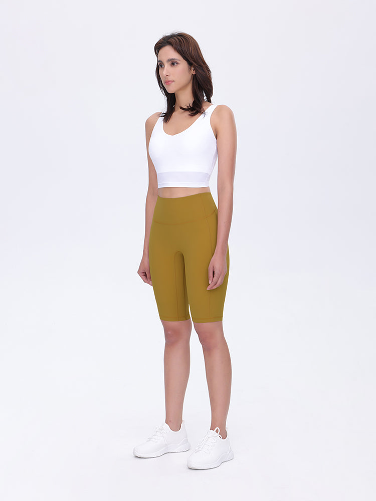 SOMAtique High-rise Shorts 8'' with Pockets (unpadded)