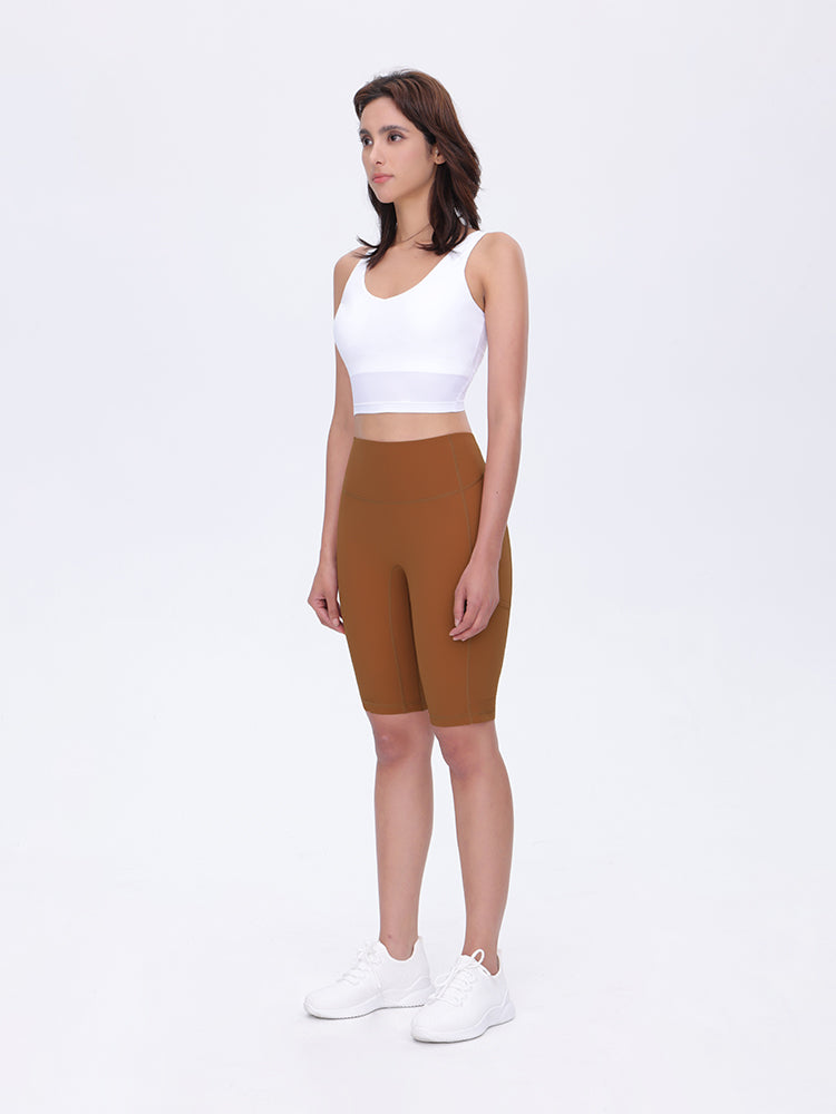 SOMAtique High-rise Shorts 8'' with Pockets (unpadded)