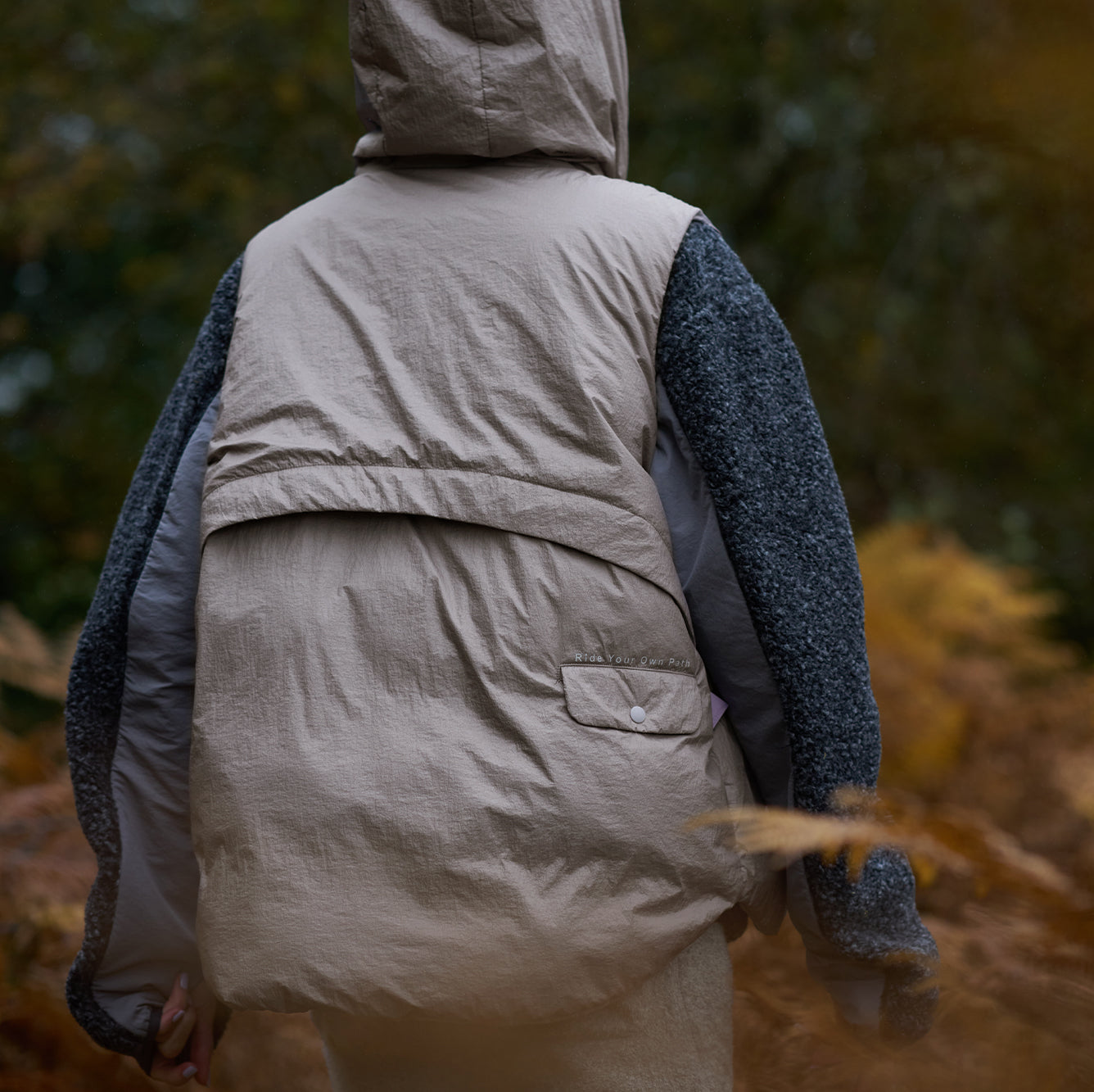 Metallic Windproof Vest