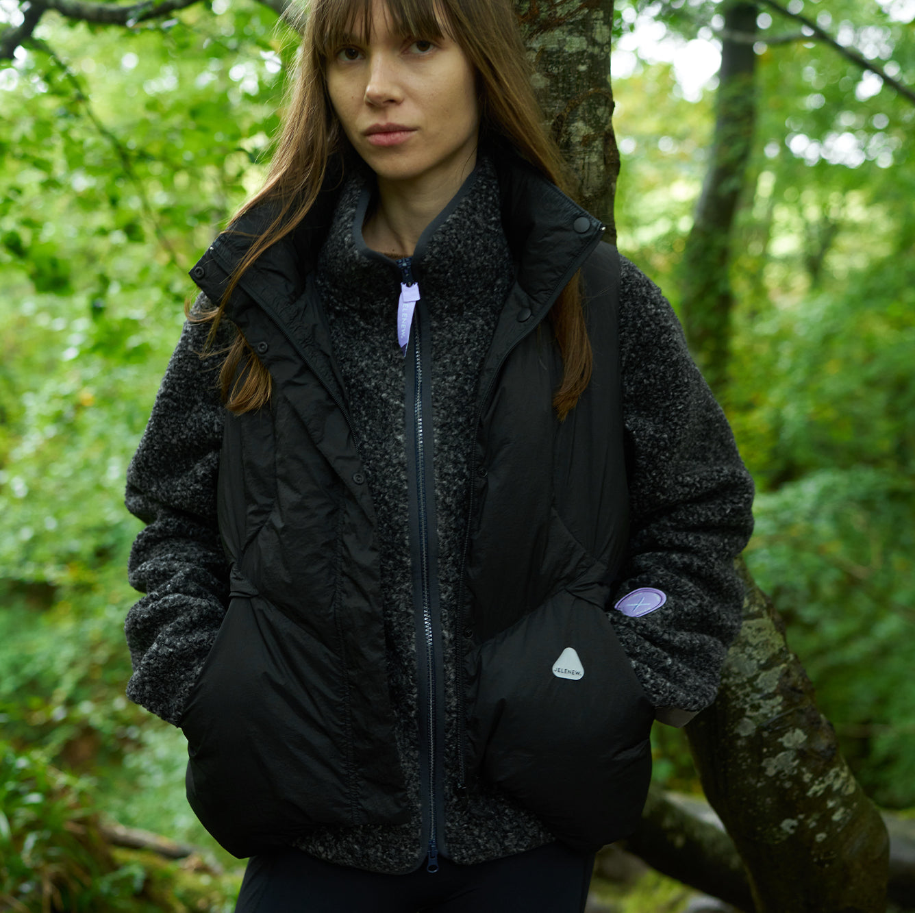 Therma Wool-Blend Fleece Jacket