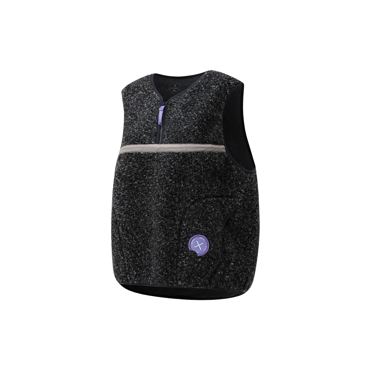 Thermal Wool-Blend Fleece Vest