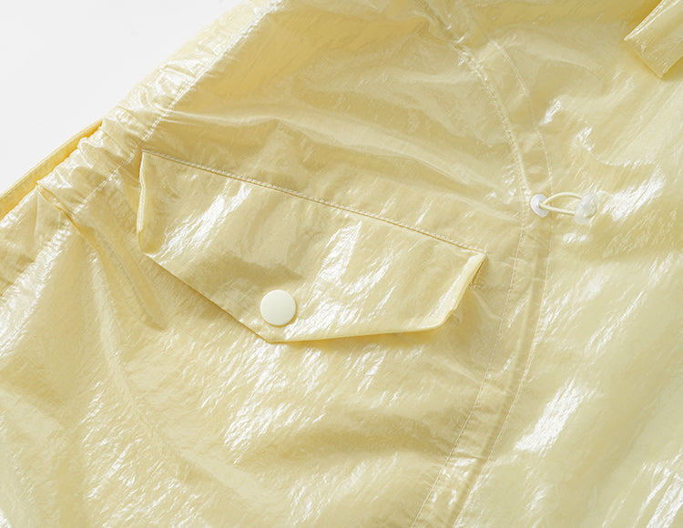 Detachable Water-repellent Long Jacket