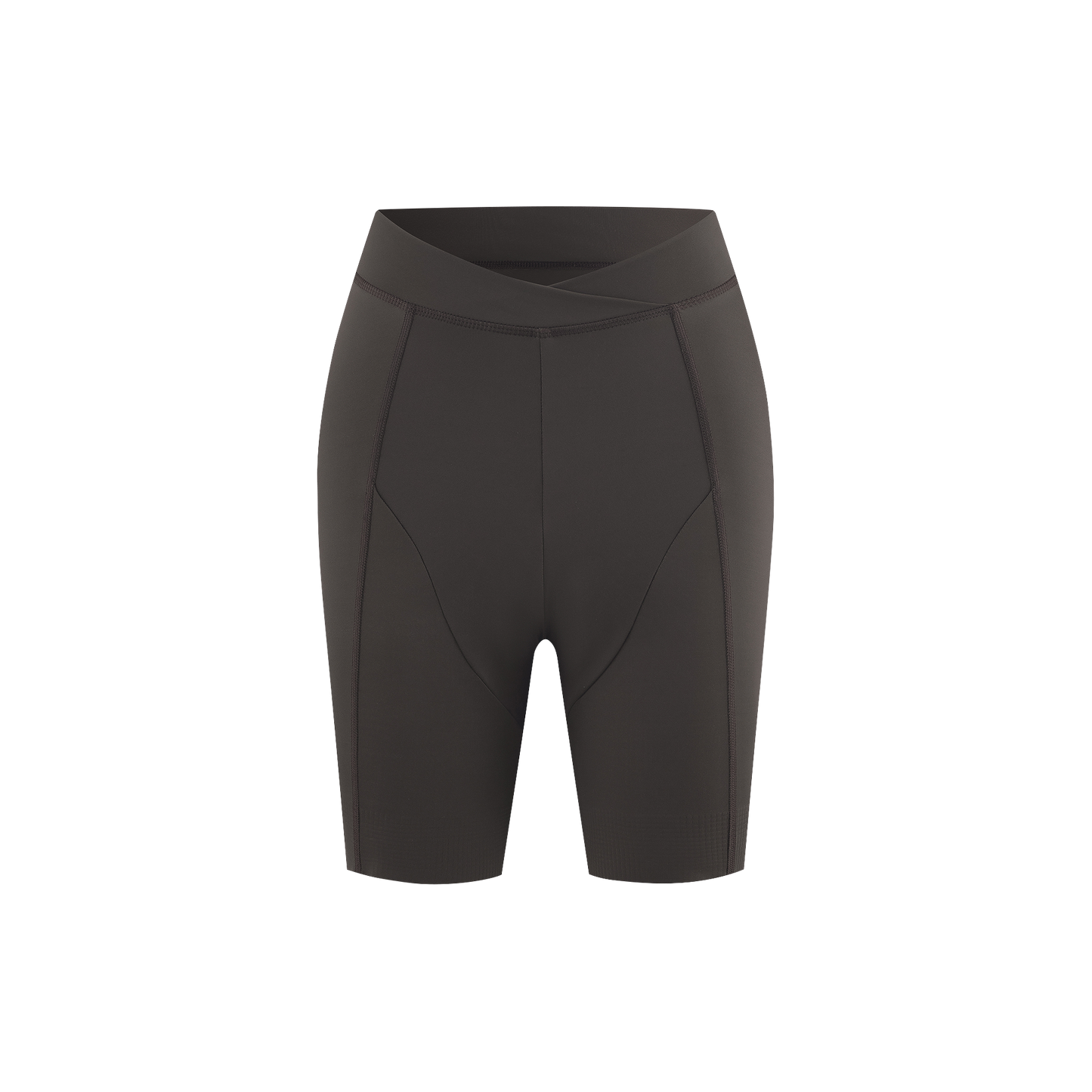 Seamless Cross Waist Cycling Shorts