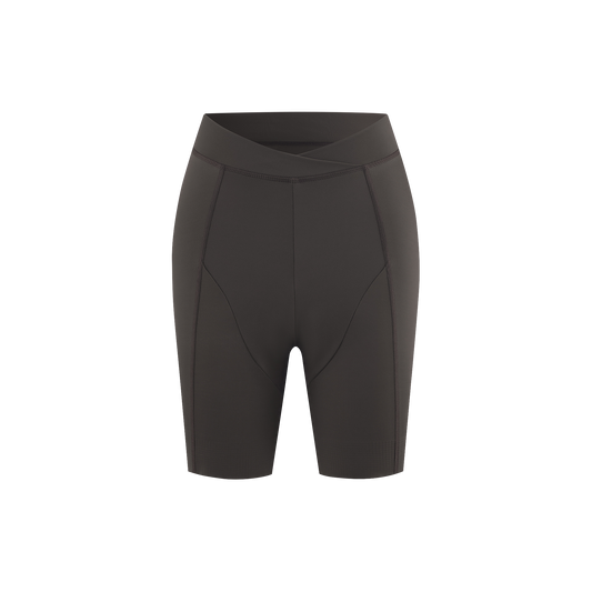 Seamless Cross Waist Cycling Shorts