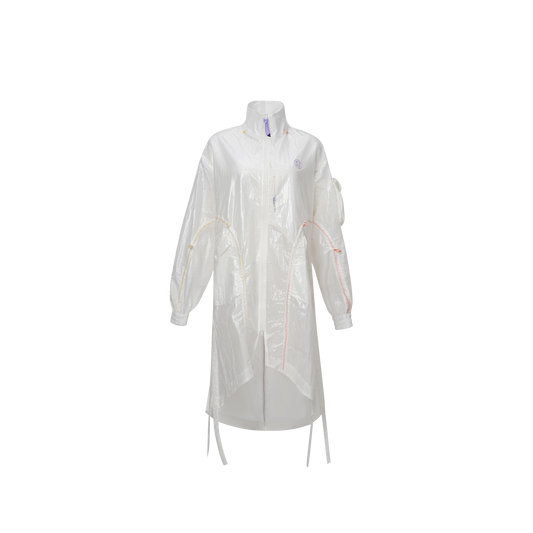 Detachable Water-repellent Long Jacket