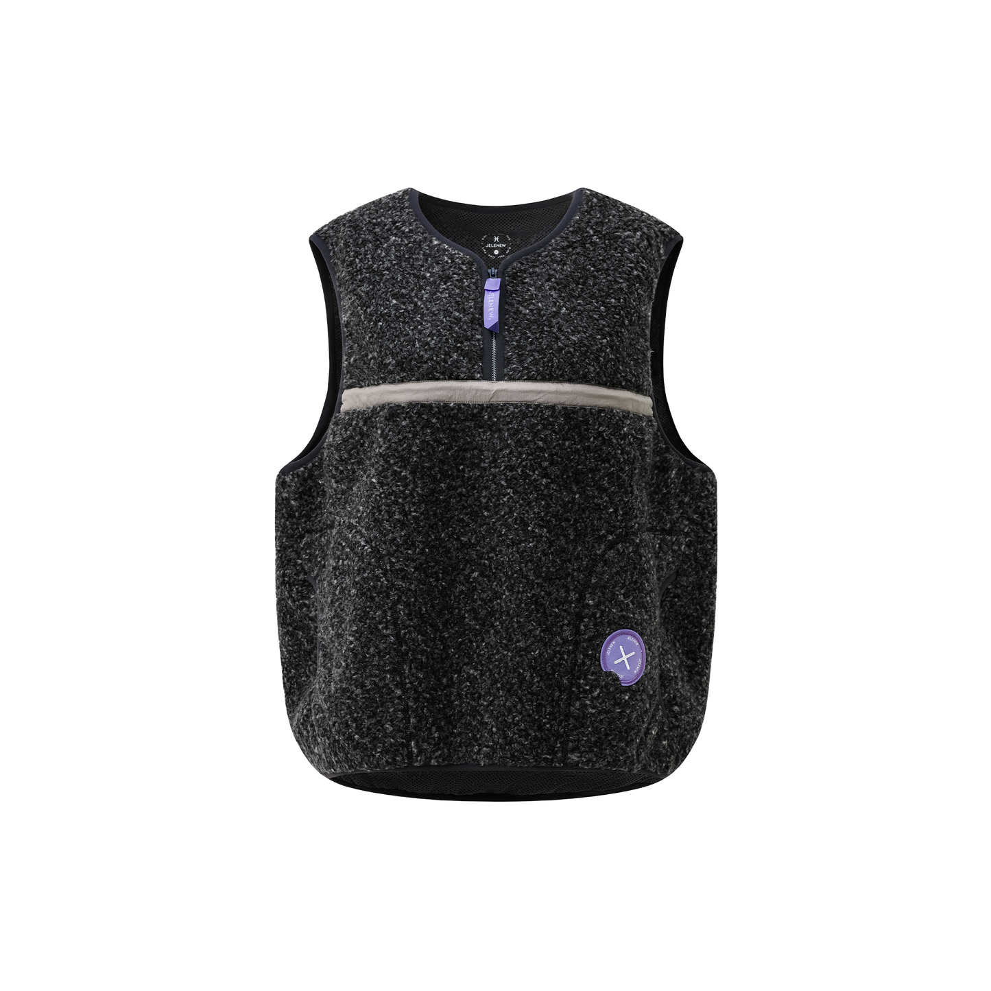 Thermal Wool-Blend Fleece Vest