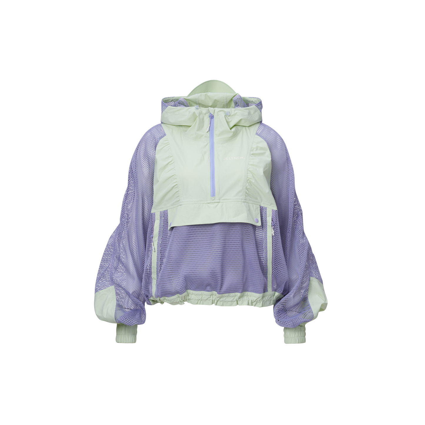 Active Hooded Half-Zip Jacket