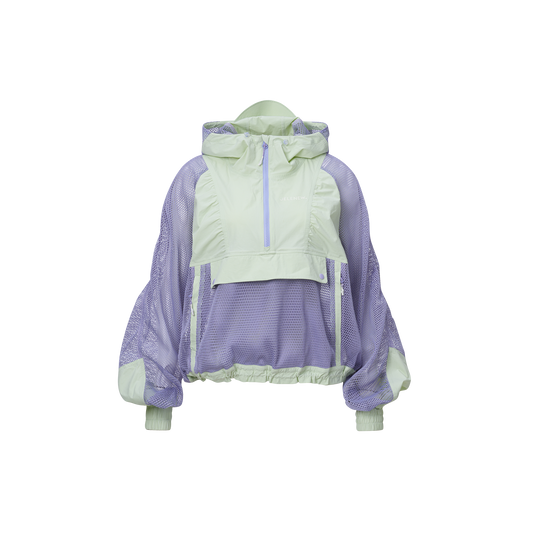 Active Hooded Half-Zip Jacket