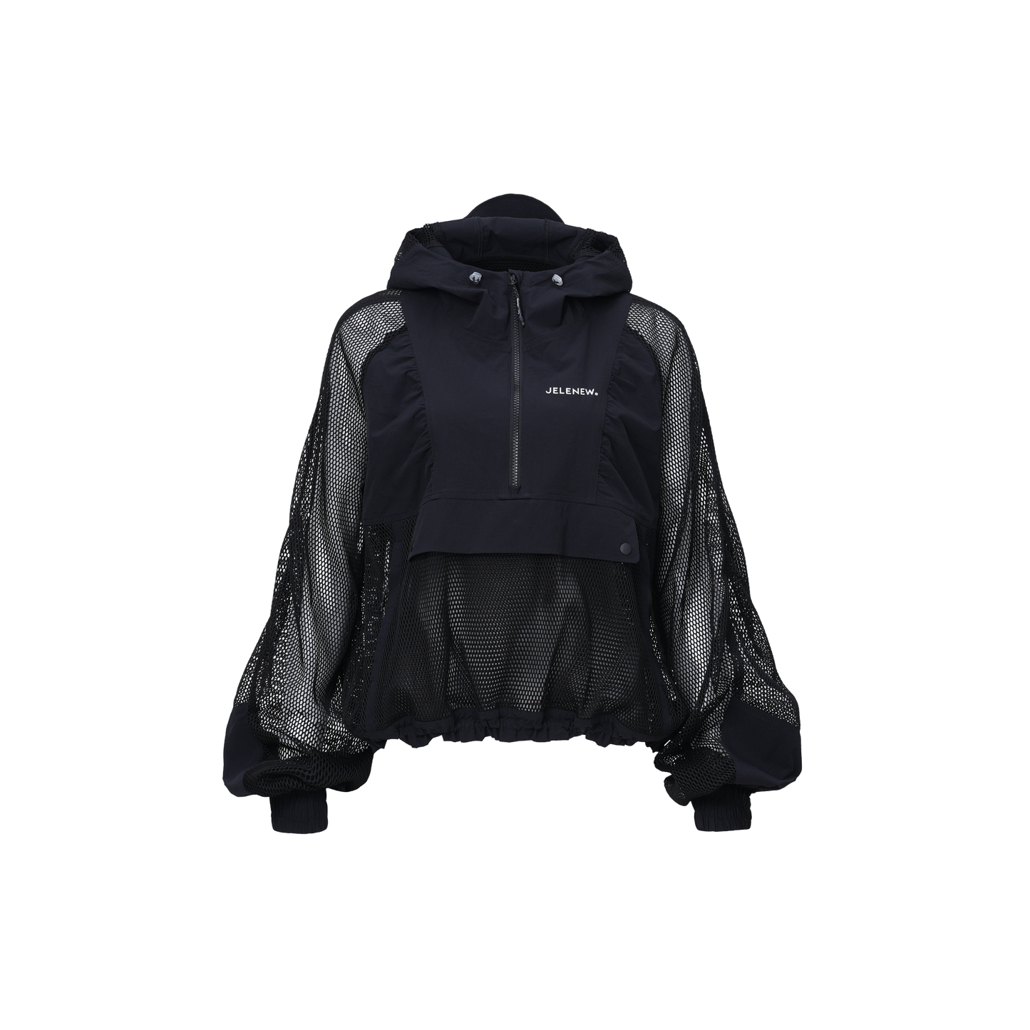 Active Hooded Half-Zip Jacket