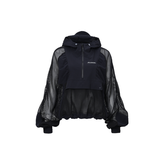 Active Hooded Half-Zip Jacket