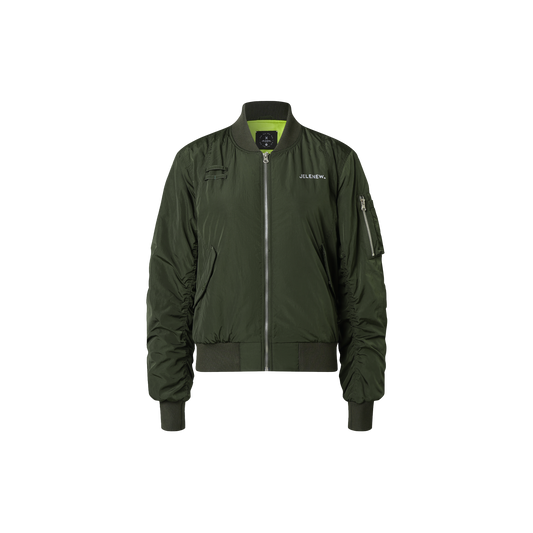 Wool Insulated Bomber Jacket