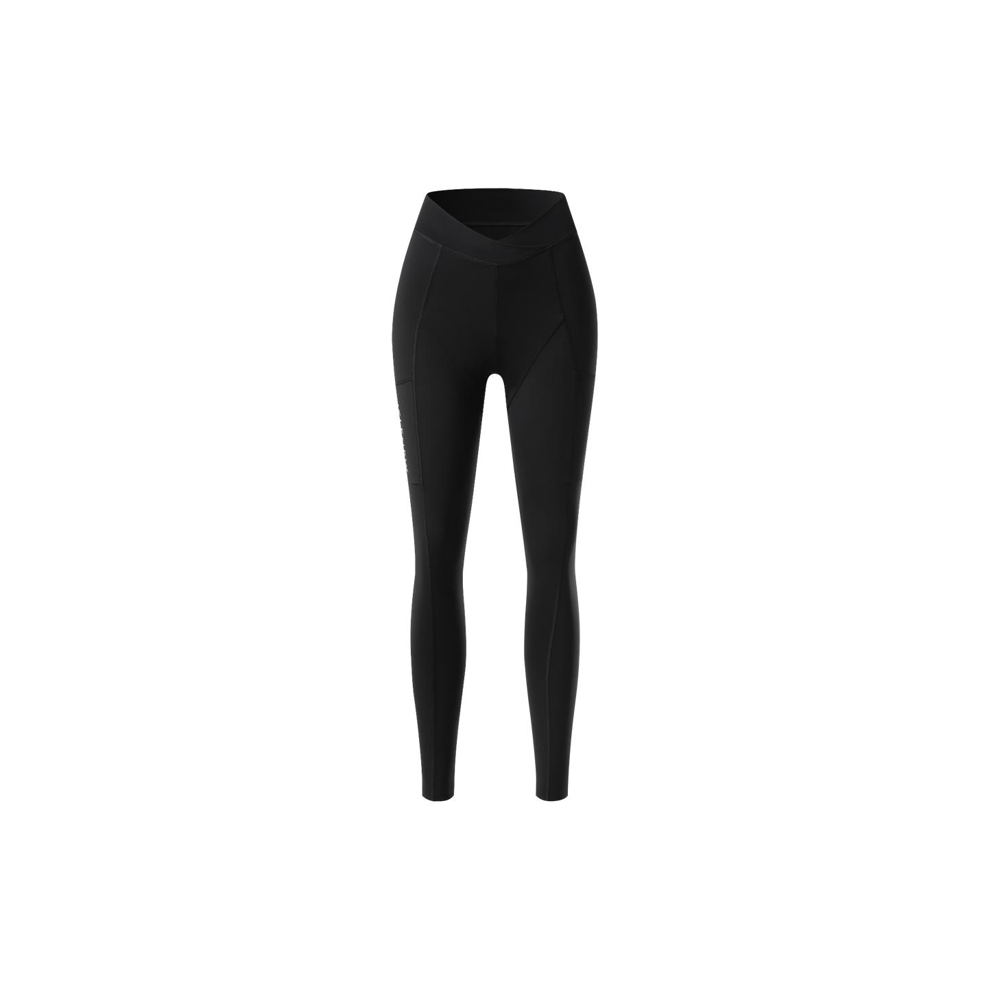 Seamless Cross Waist Cycling Tights