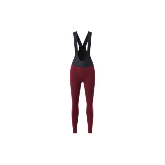 Y Back Thermal Brushed Bib Tights