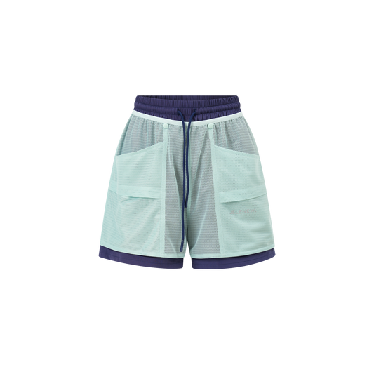 Detachable Dual-Layer Utility Shorts