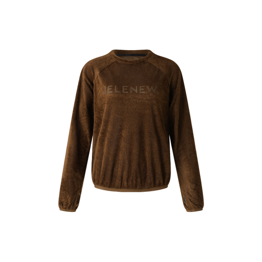 Brushed Long Sleeve Logo T-shirt