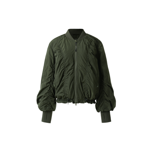 Metallic Bomber Jacket