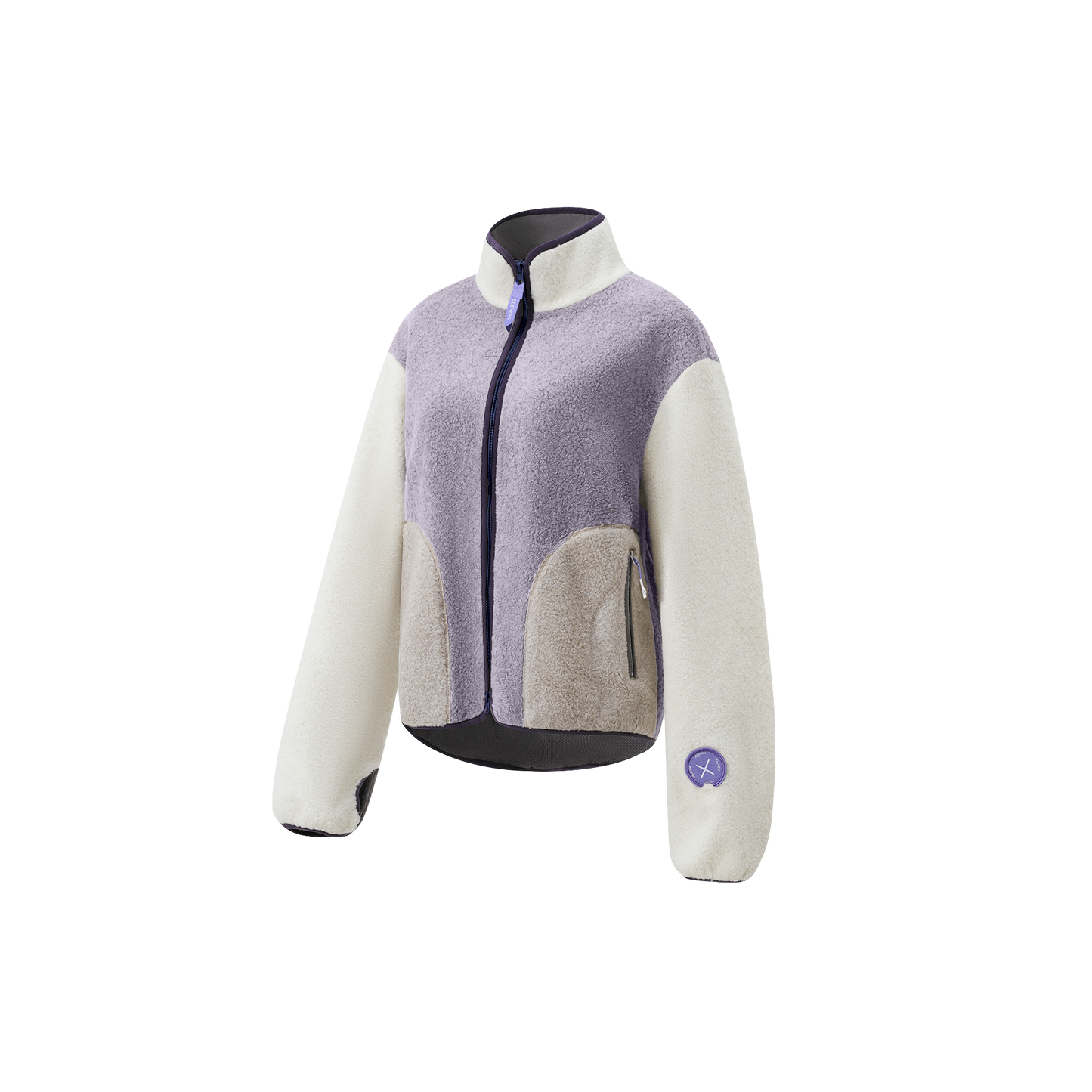 Thermal Wool-Blend Fleece Jacket