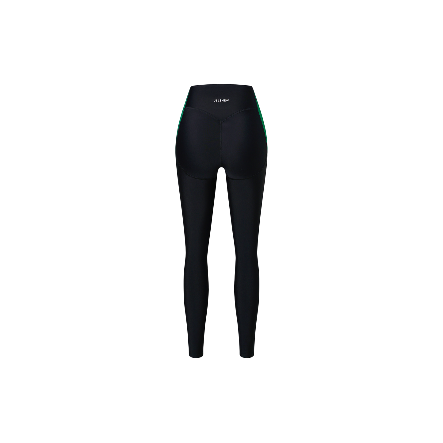 Colorblock Fast-dry Leggings with Side Pocket(Unpadded)