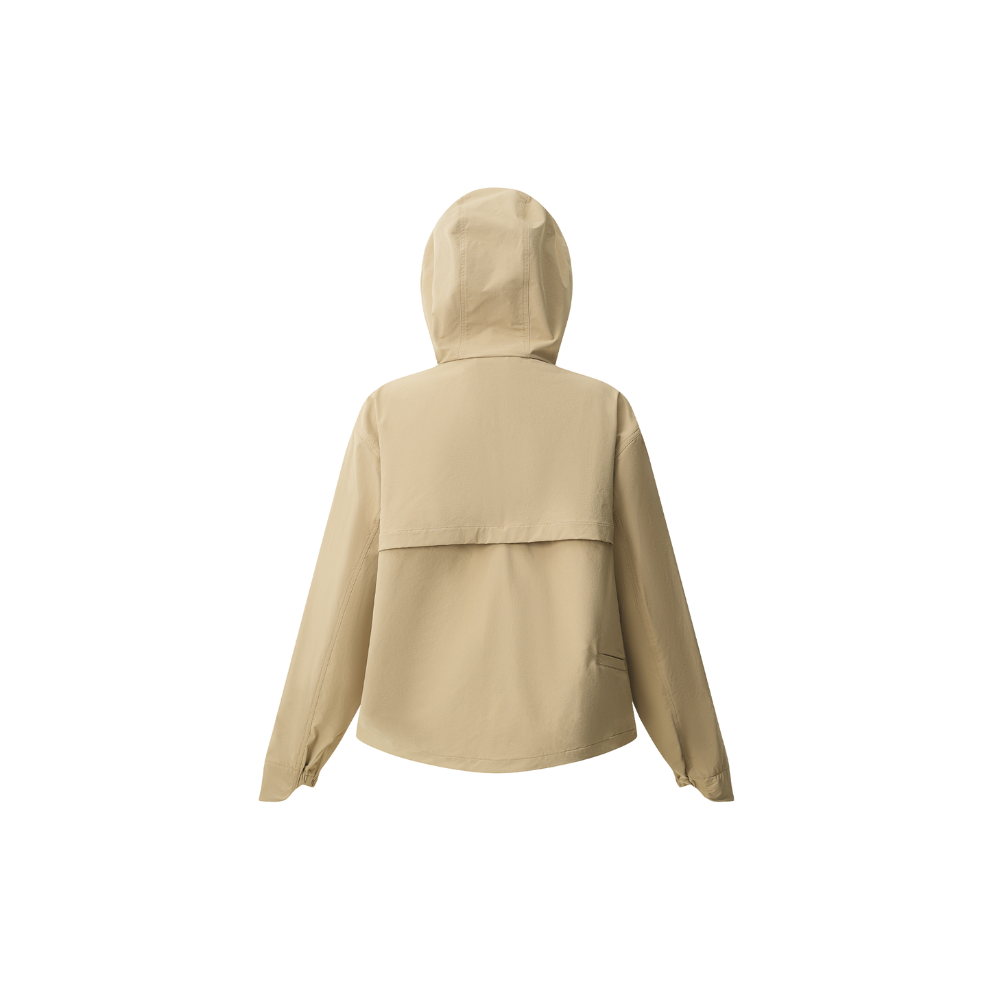 Asymmetrical Zippered Splash-proof Jacket