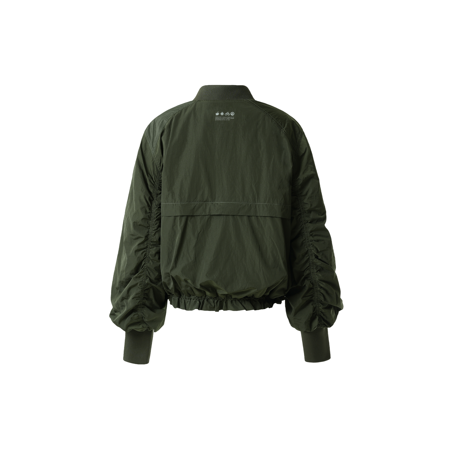 Metallic Bomber Jacket