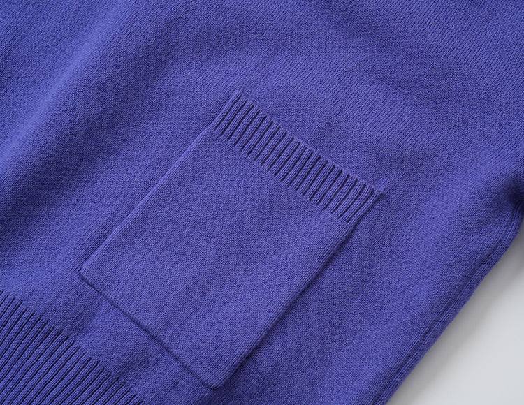 Vintage Knit Half-zip Sweatshirt