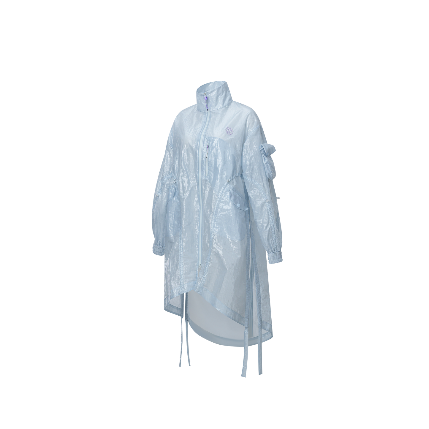 Detachable Water-repellent Long Jacket