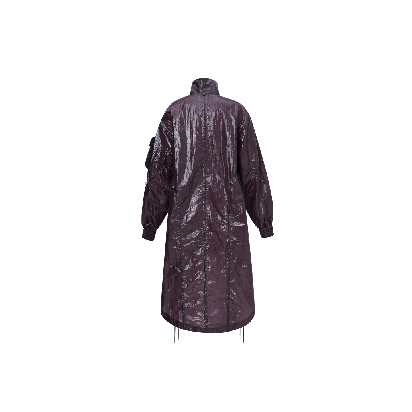 Detachable Water-repellent Long Jacket