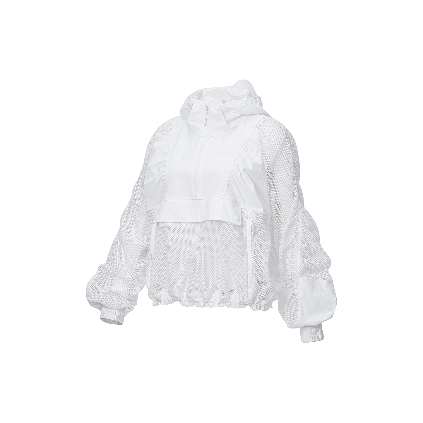 Active Hooded Half-Zip Jacket