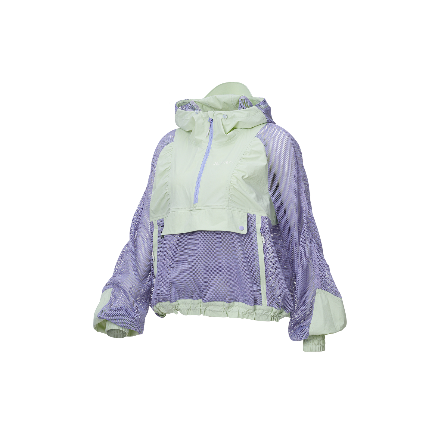 Active Hooded Half-Zip Jacket