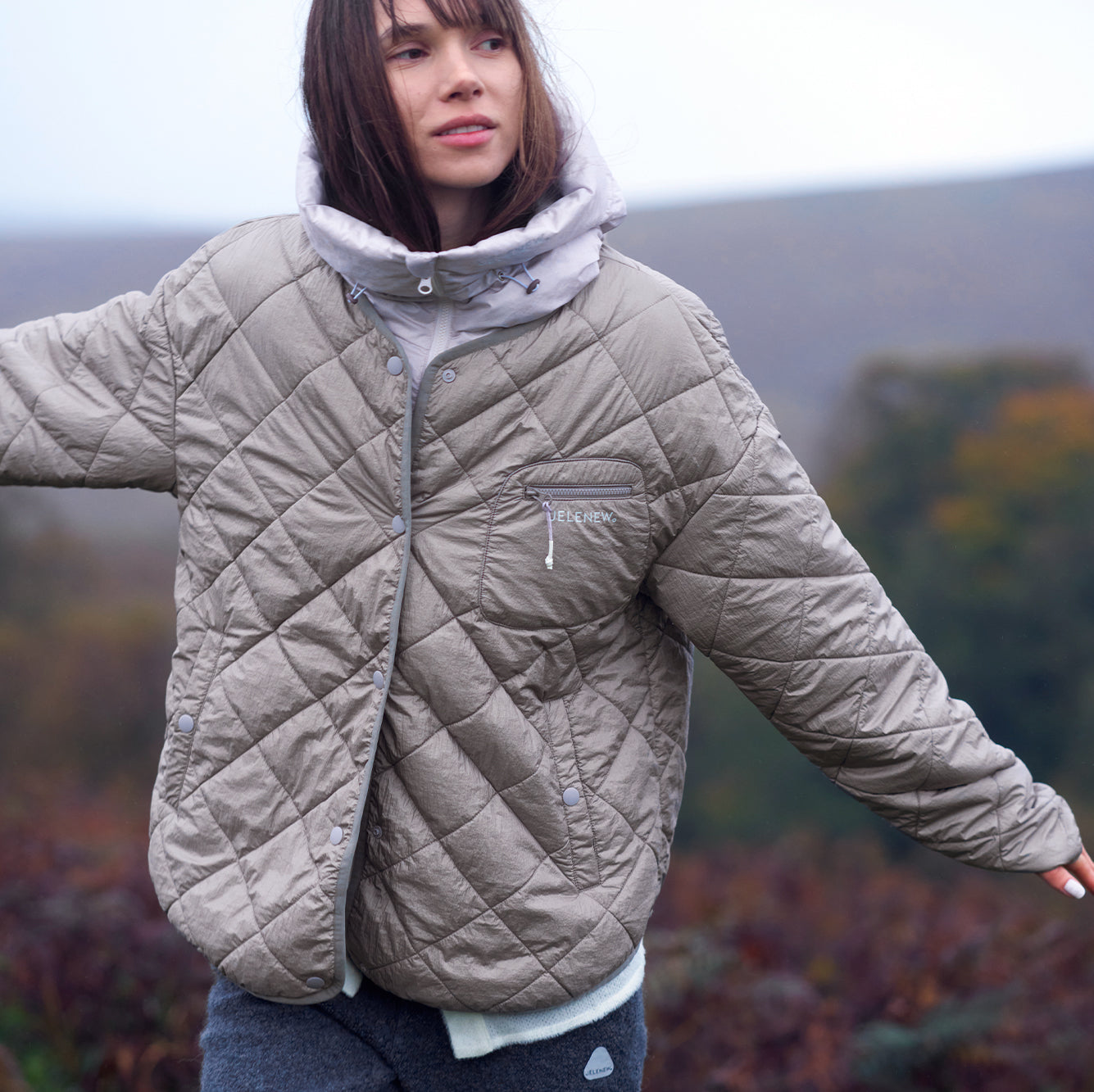 Quilted Windproof Jacket