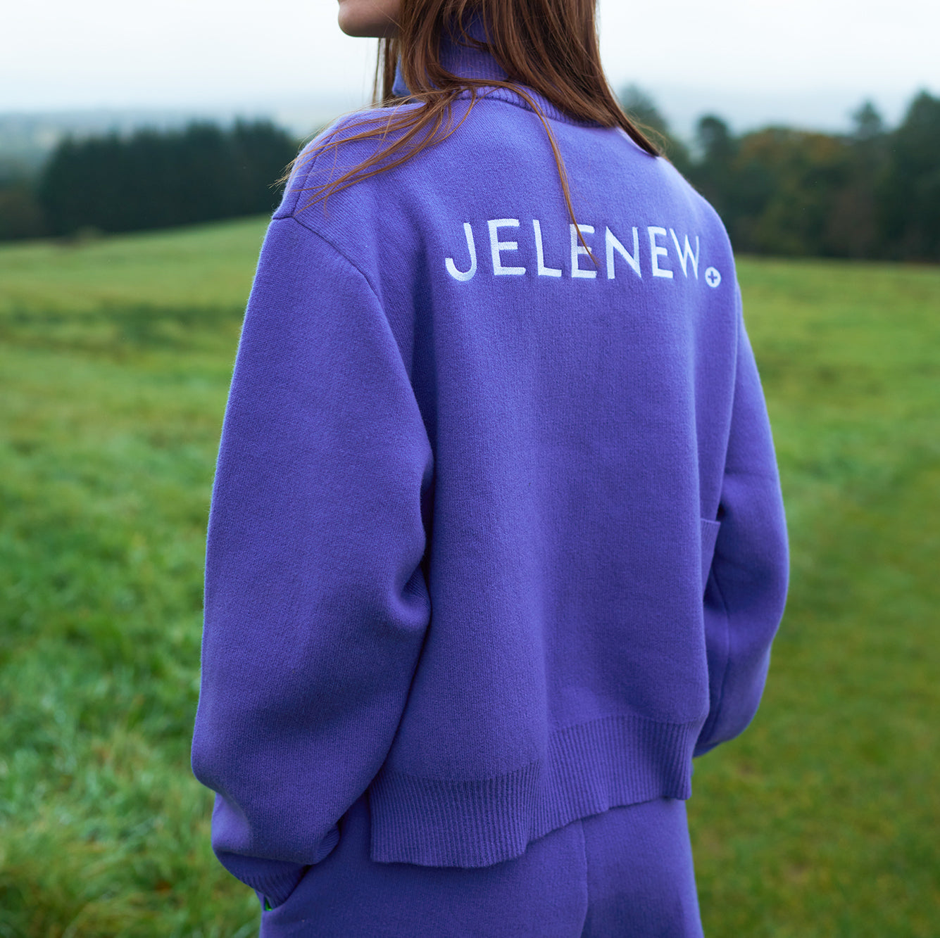 Vintage Knit Half-zip Sweatshirt