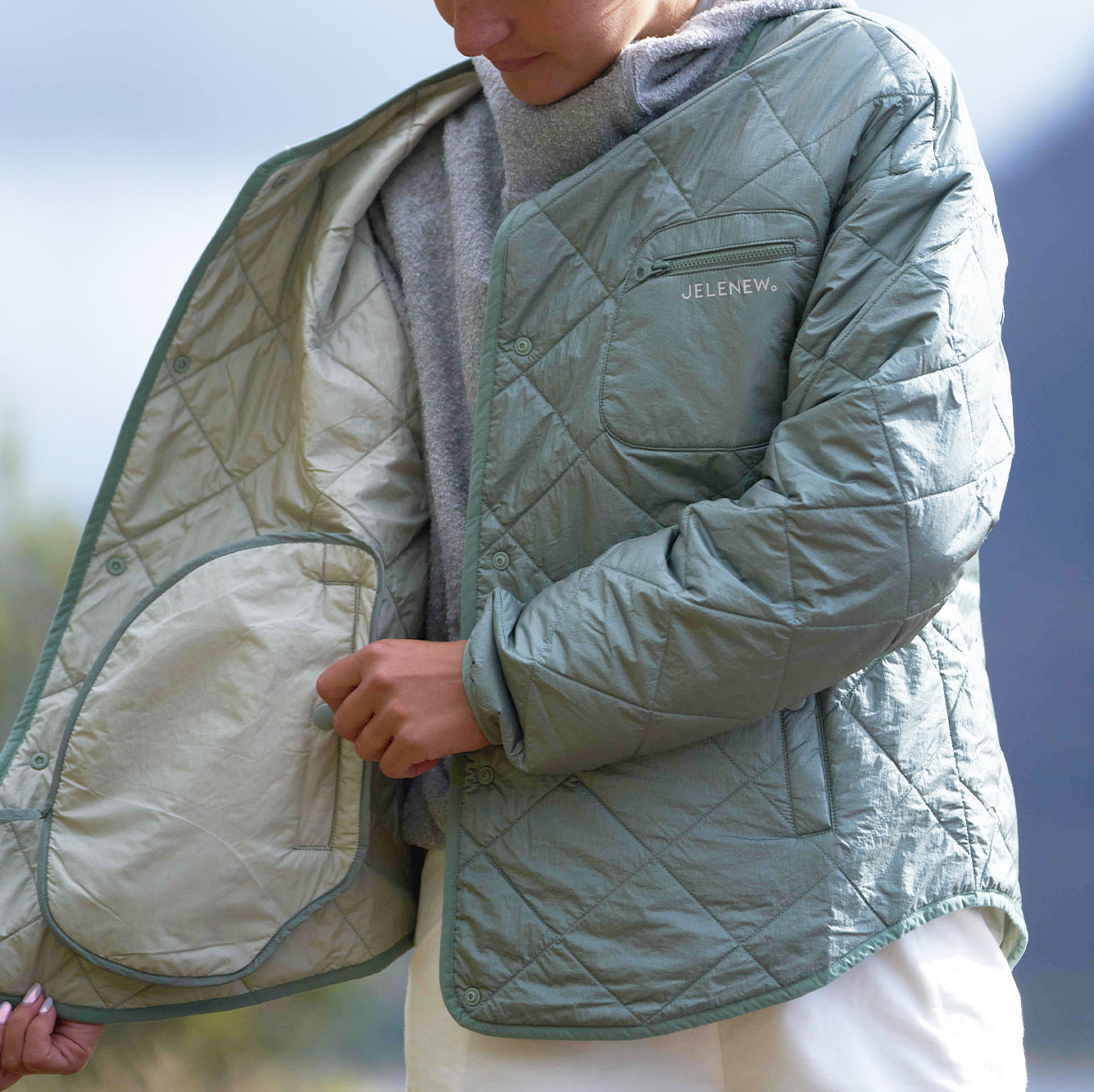 Quilted Windproof Jacket