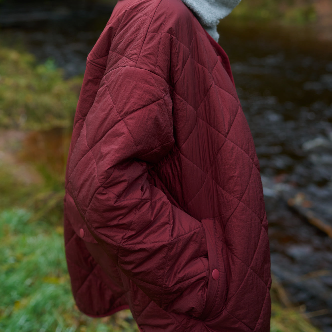 Quilted Windproof Jacket