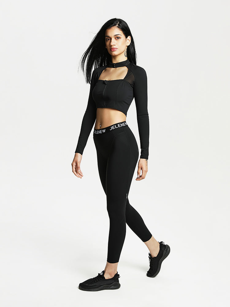 Unprecedented Fast-dry Mid-rise Leggings (unpadded)