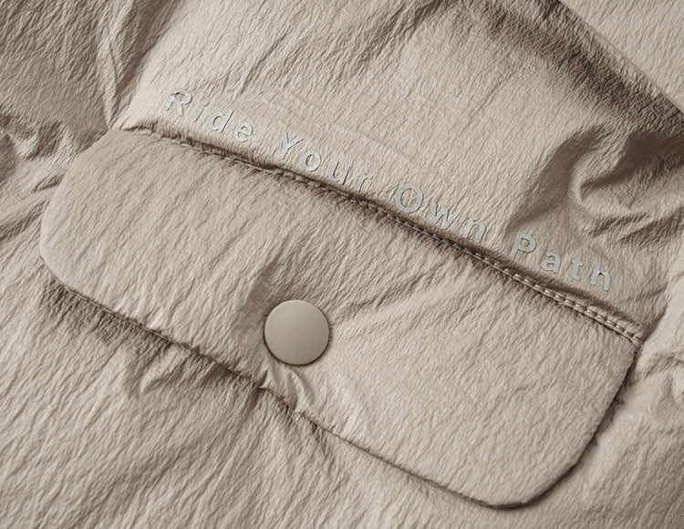 Metallic Windproof Vest