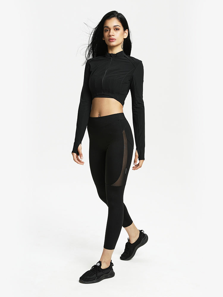 Schema Mid-rise Fast-dry Leggings (unpadded)