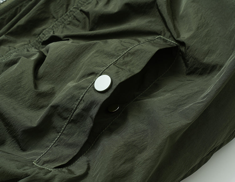 Metallic Bomber Jacket