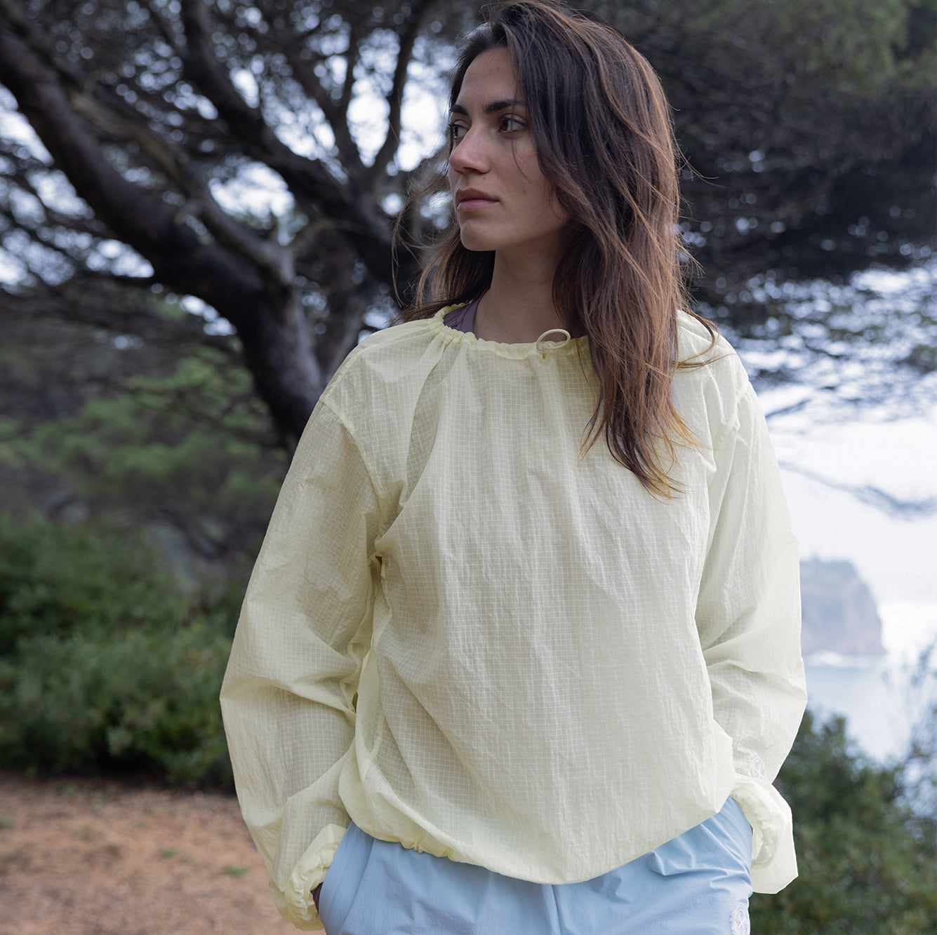 Lake District Drawstring Pullover T-shirt