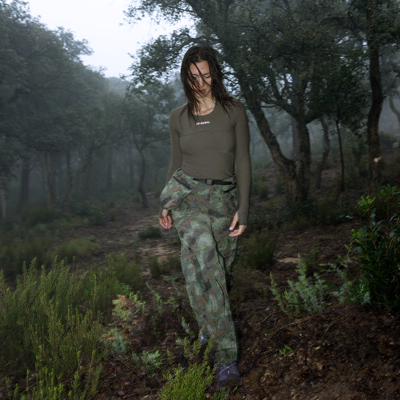 Lake District Camo Belt Bag