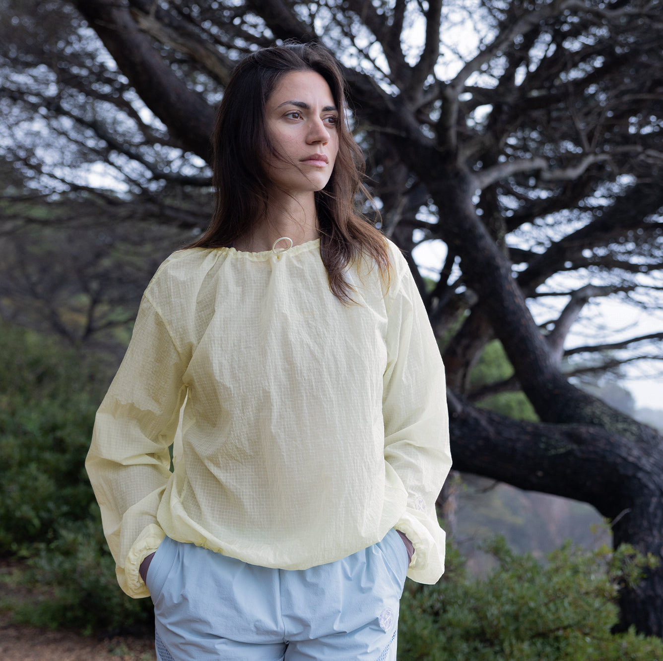 Lake District Drawstring Pullover T-shirt