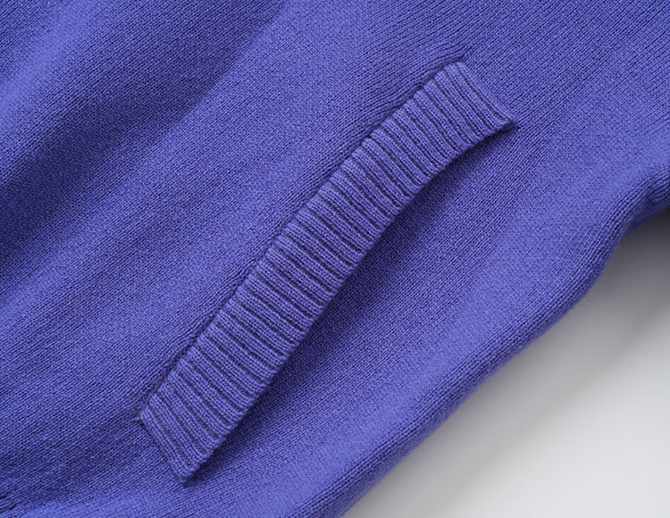 Vintage Knit Half-zip Sweatshirt