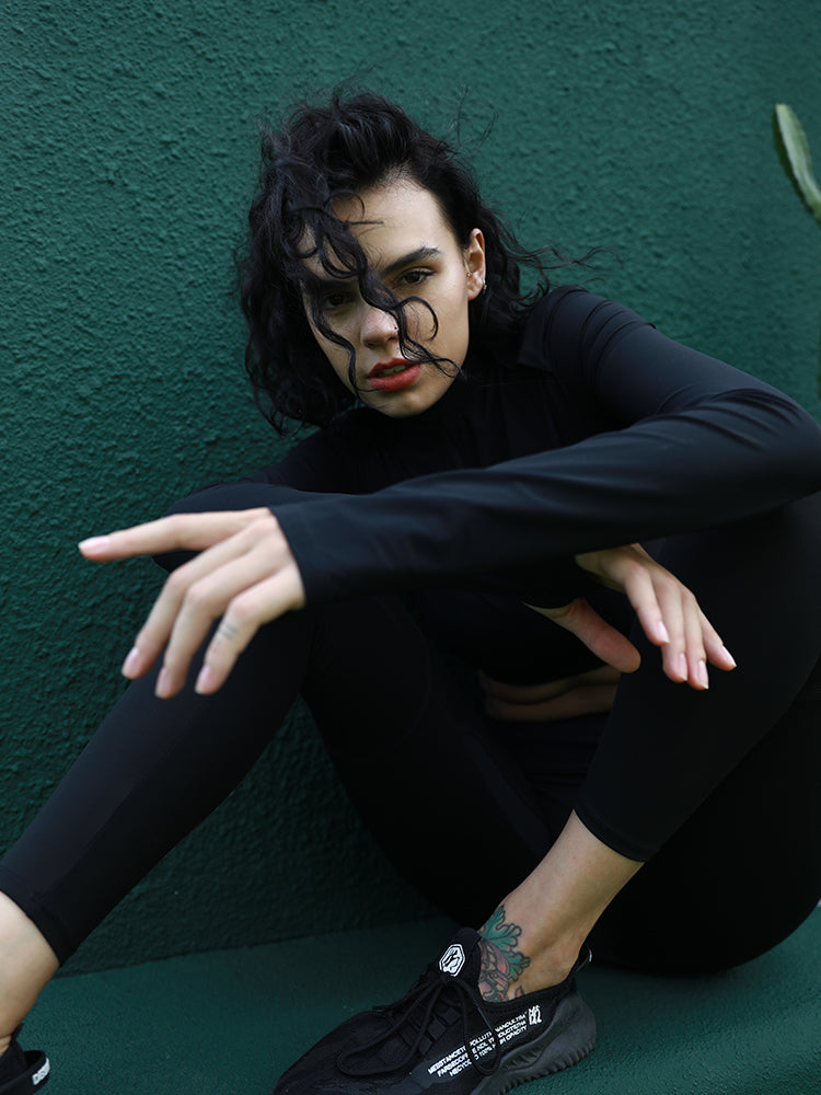 Schema Mid-rise Fast-dry Leggings (unpadded)